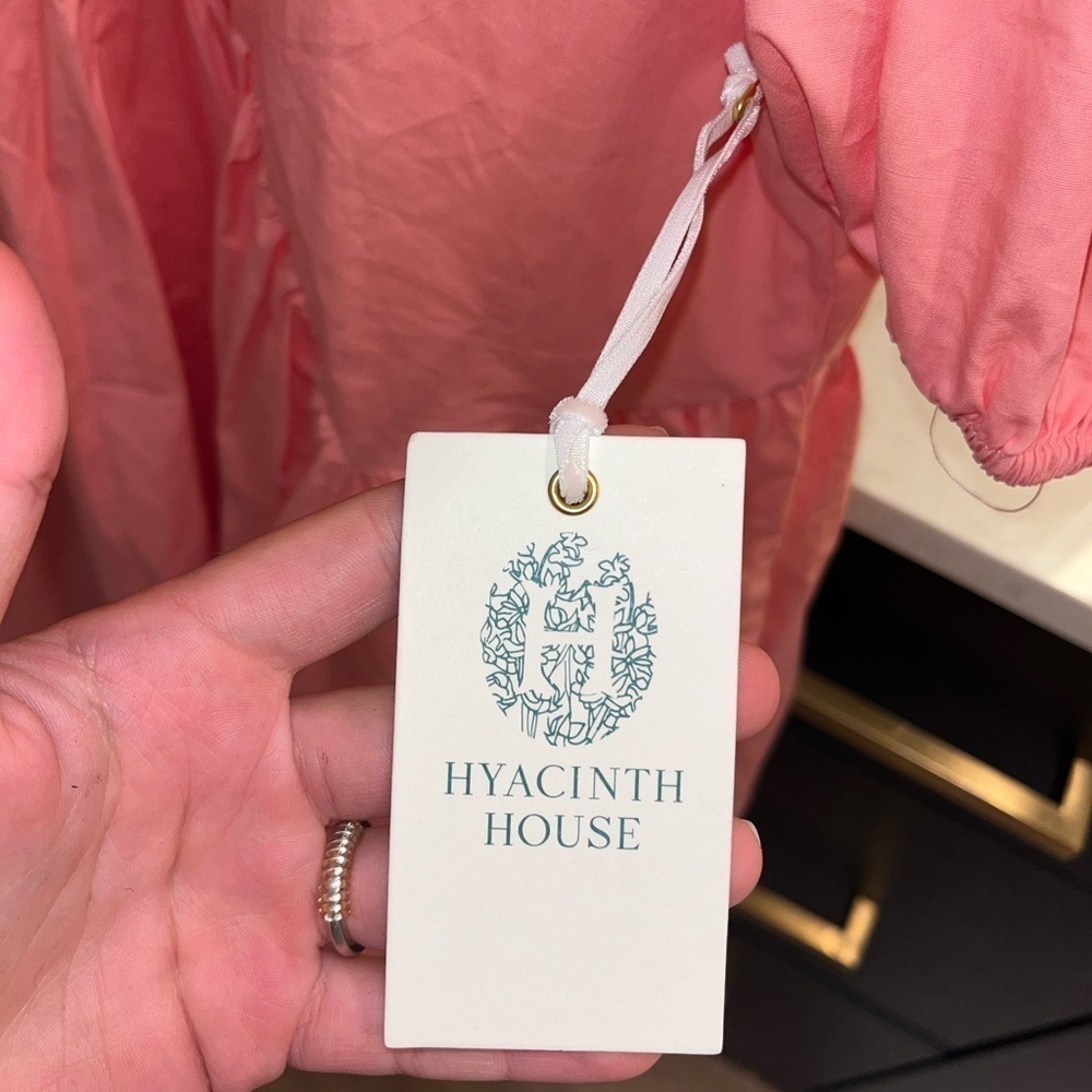NWT Tuckernuck Hyacinth House Coral Allie Mini Dress size xSmall - Picture 4 of 5
